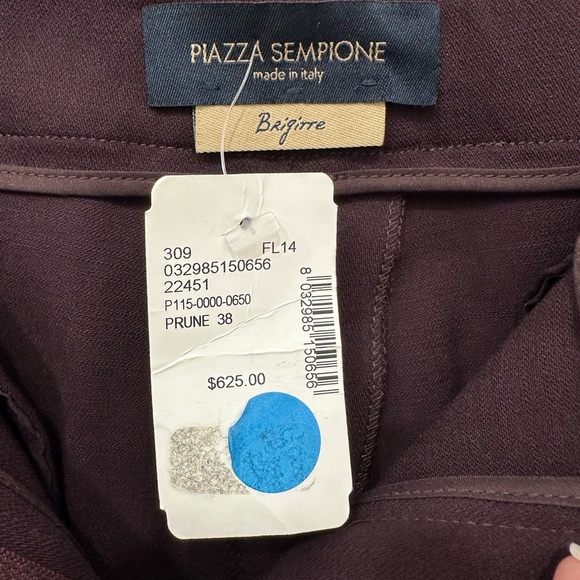NWT Piazza Sempione Brigitte Pants - Picture 4 of 10